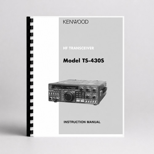 Kenwood 430s instruction - ts-430s,