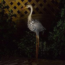 Solar Power Heron Garden