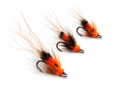 Alley shrimp salmon - fly, size
