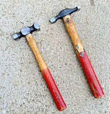 2 Vintage Whitehouse  Planishing Panel Beating Hammer  W138 