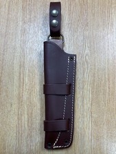 TBS Leather Nordic Dangler Brown Multi Carry Left Handed Knife Sheath CLEARANCE
