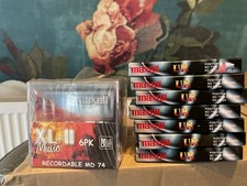 New And Sealed Box 6 Maxell