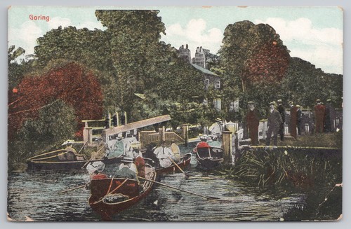 Printed goring lock - goring,