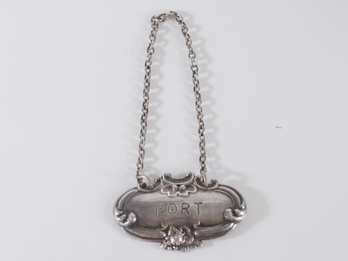 Vintage sterling silver port - vintage,
