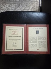 1840 Two Penny Blue Stamp with