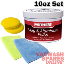MOTHERS MAG AND ALUMINUM POLISH 10oz (05101) ALLOY METAL POLISH - WHEELS ETC..