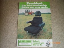OLD PRESIDENT TRACTOR SEAT
