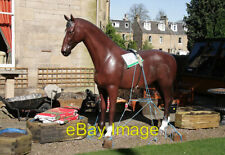 Photo 6x4 Life size model of a horse photographed in a Galashiels garden c2011