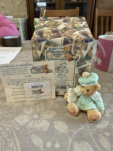 Cherished teddies cole - cherished,