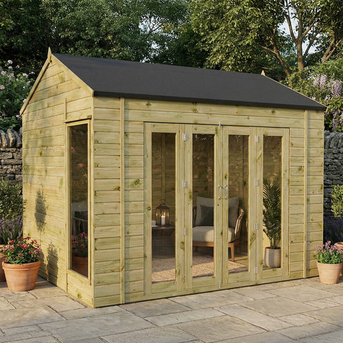 10x8 garden summerhouse - 10x8,
