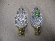 2 DUNMORE WATERFORD LAMP SHADE