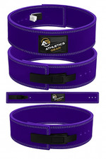 Weight Power Lifting Leather Lever Pro Belt Gym Training Powerlifting Athletics
