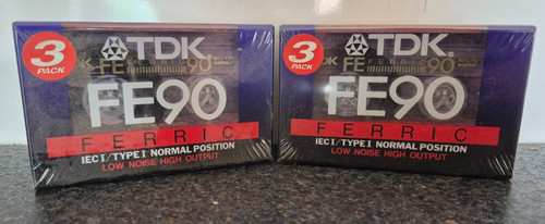 Factory sealed tdk fe90 - 6,