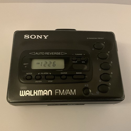 Sony fx41 cassette - am/fm,