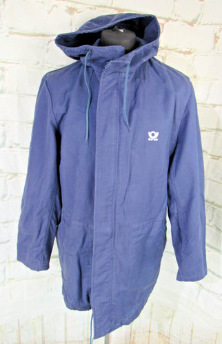 German postal service blue - german,