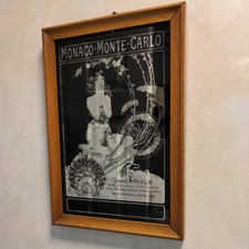 Vintage Mucha Mirror Monaco