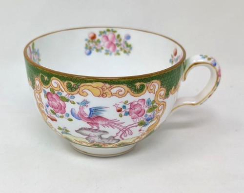 Minton 4863 green cockatrice - minton,