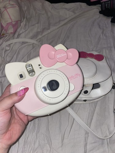 Hello kitty polaroid camera - hello,