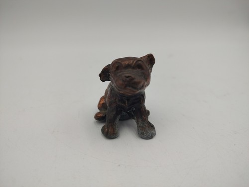 Vintage copper bulldog - copper,