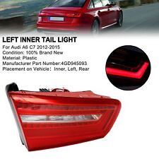 Left N/S Rear Inner LED Tail Light Brake Lamp For Audi A6 C7 Saloon 2012-15 UK
