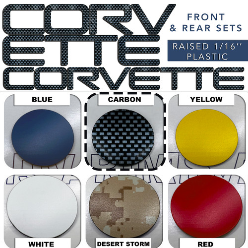 Carbon front rear plastic - front, &