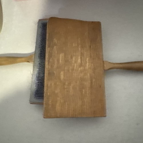 Wool carder set - wool,