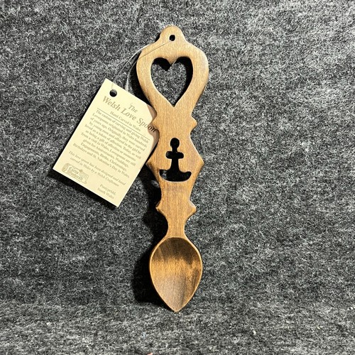 Welsh love spoon vintage - love,
