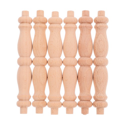 Pcs unfinished wood - 6,