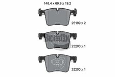 FRONT BRAKE PAD SET DISC BRAKE