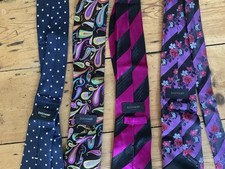 duchamp silk ties X4