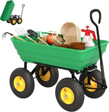 75 Litre Large Garden Cart