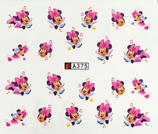 Minnie Mouse Love Heart Nail Art Decal Decoration Manicure Water Transfer