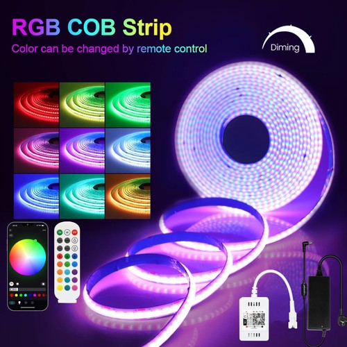 10m rgb cob led - 5/10m, light