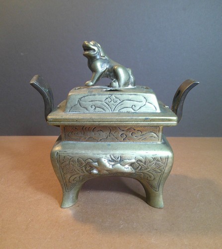 Antique japanese bronze - bronze, koro