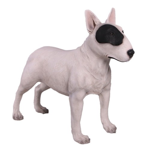 85cm life size bull terrier - life,