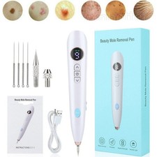 Electric Laser Plasma Pen Mole Removal Dark Spot Remover Skin Wart Tag Tattoo UK