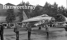 Original Aircraft Negative RAF XP752 E.E Lightning F3  Crashed 1971 c1968  #1662