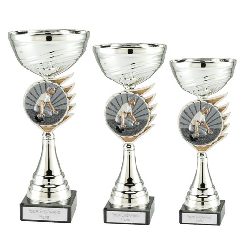 Personalised silver pétanque - personalised,