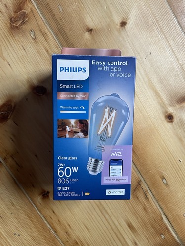 Phillips smart led bulb clear - phillips,
