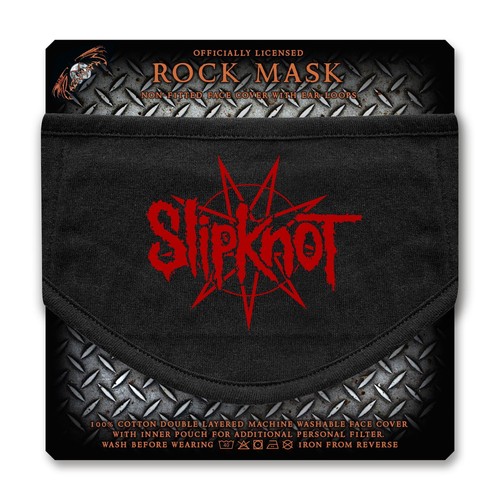 Slipknot pentagram logo black - slipknot,