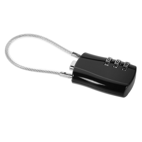 Portable combination lock with - combination,