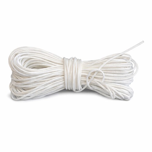 White nylon cord 250m - 1m,