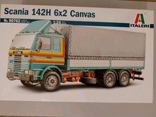 Italeri 90762 Scania 142H 6x2 Canvas Truck 1:24 Scale Kit