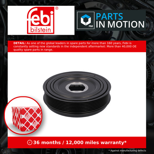 Crankshaft pulley fits - crankshaft,