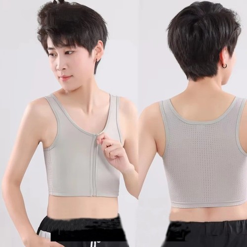 Chest binder vest - vest, front