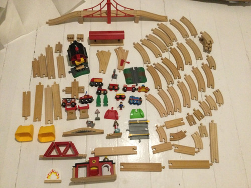 All pcs brio wooden - wooden, train