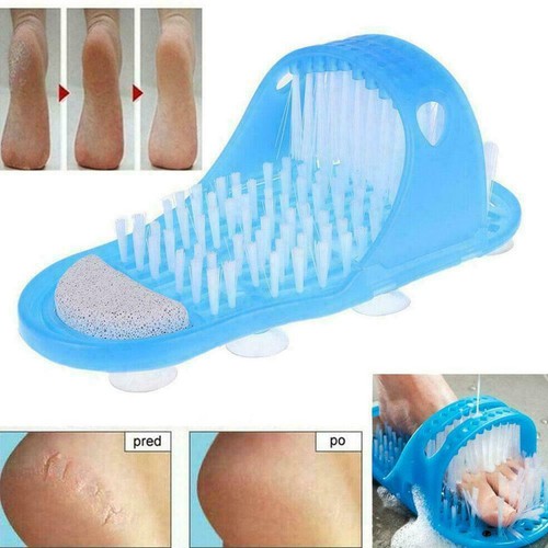 Foot shower scrubber massager - shower,