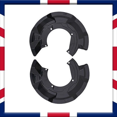 Front brake disc shields pair - brake,