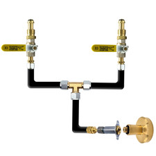 5M  Refill USA&AU propane bottle pol adapter&straight minifill valve DISH.