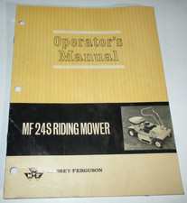 Massey Ferguson MF 24S Riding